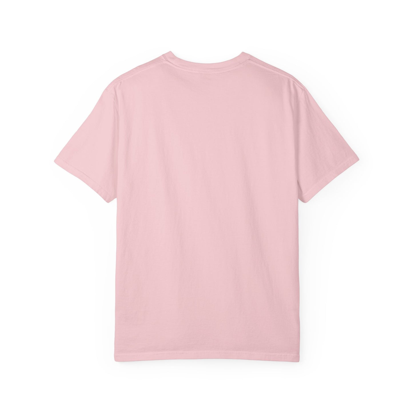 Cherry Bow T-Shirt — Retro Blue Stripes Graphic Tee