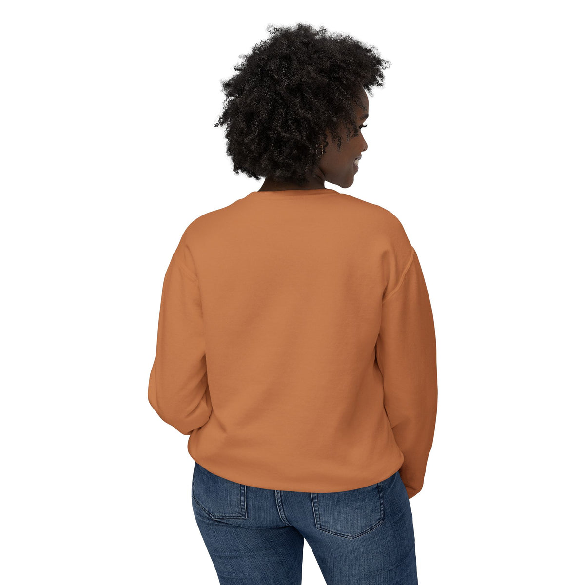 Halloween Cute Ghost & Pumpkin Crewneck Sweatshirt