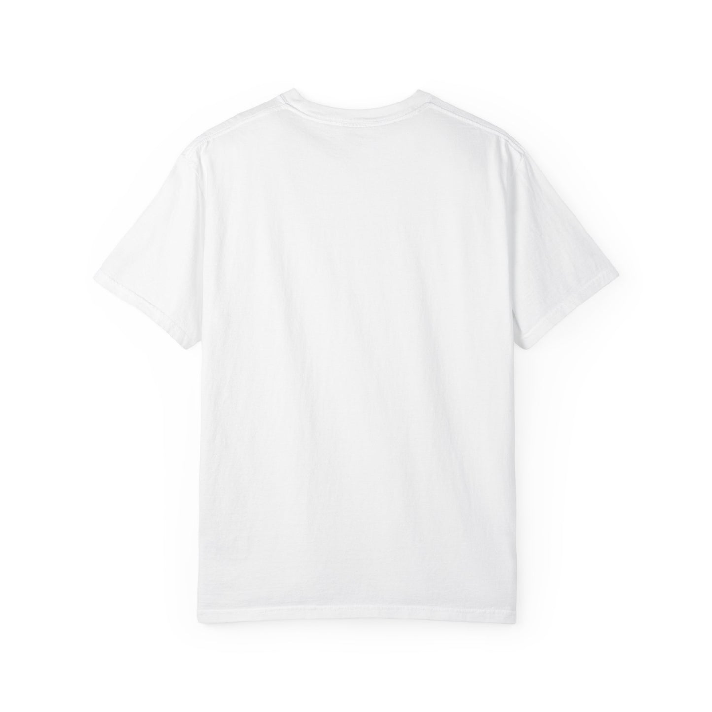 Cherry Bow T-Shirt — Retro Blue Stripes Graphic Tee