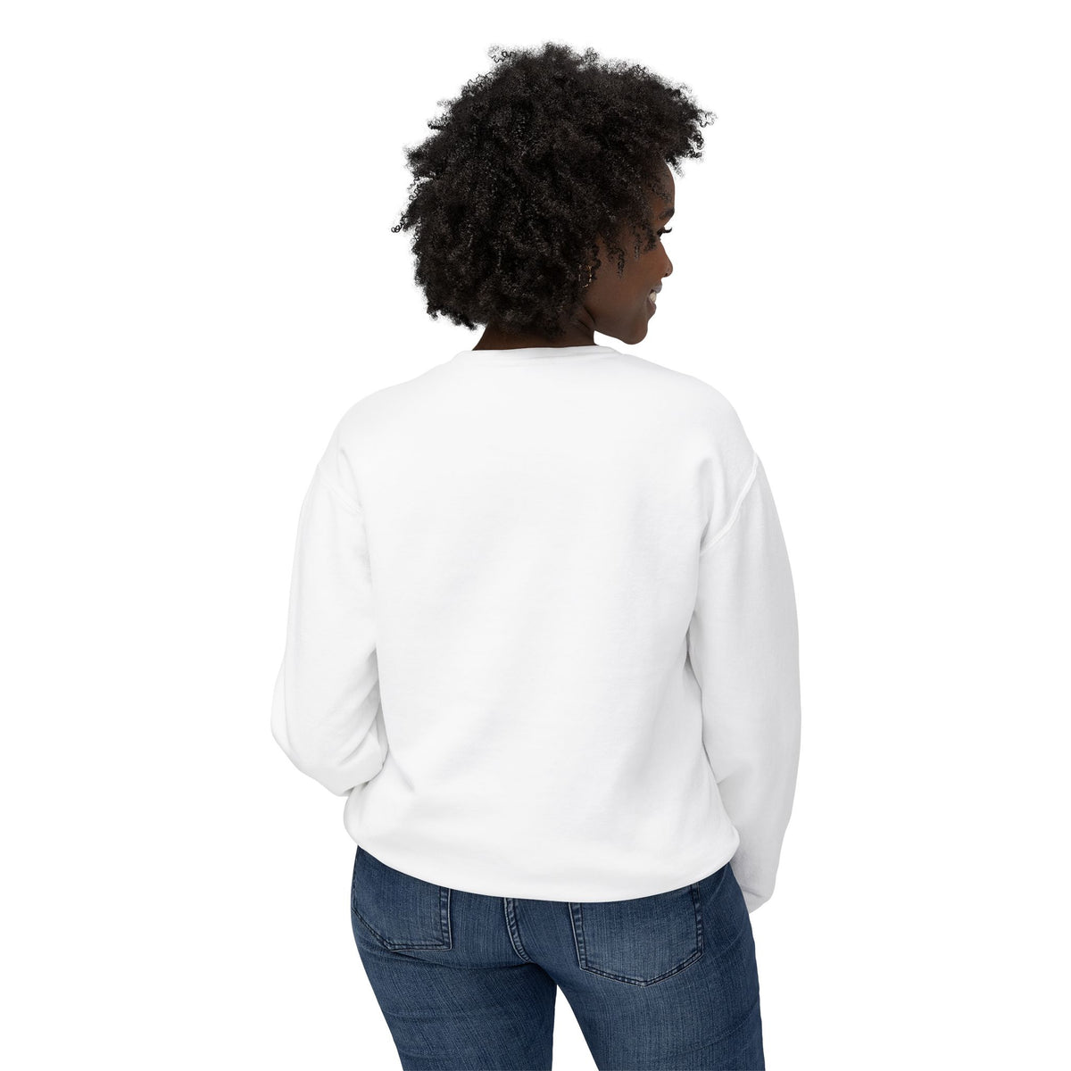 Halloween Cute Ghost & Pumpkin Crewneck Sweatshirt