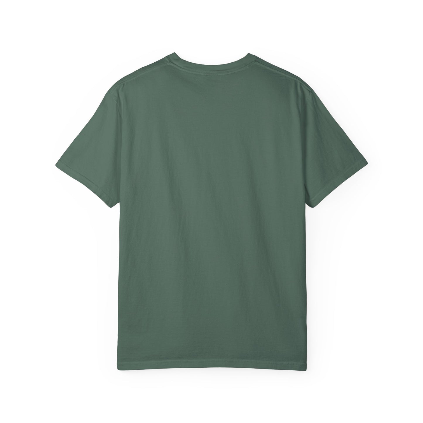 Cherry Bow T-Shirt — Retro Blue Stripes Graphic Tee